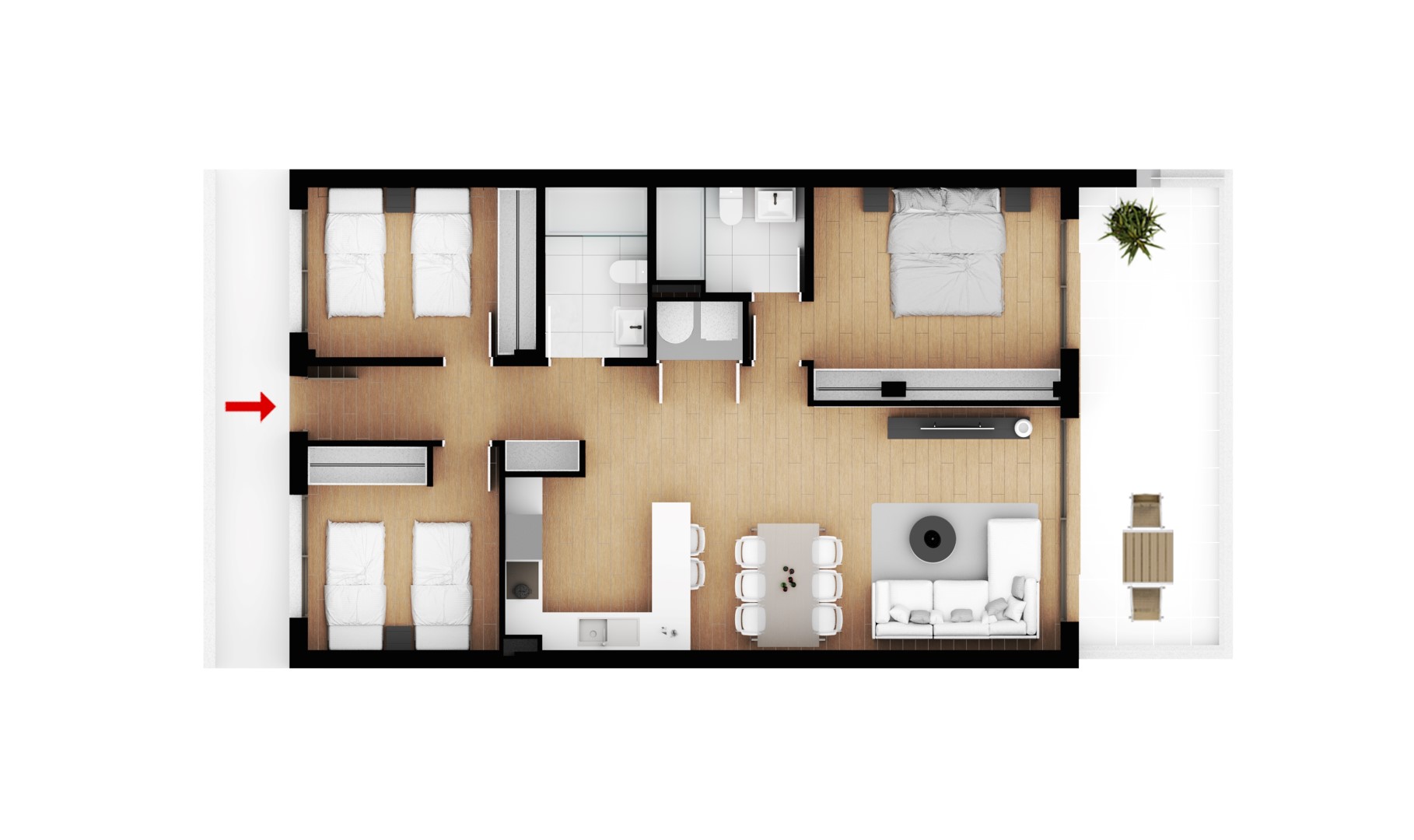 Appartement te verkoop in La Pedrera (denia)
