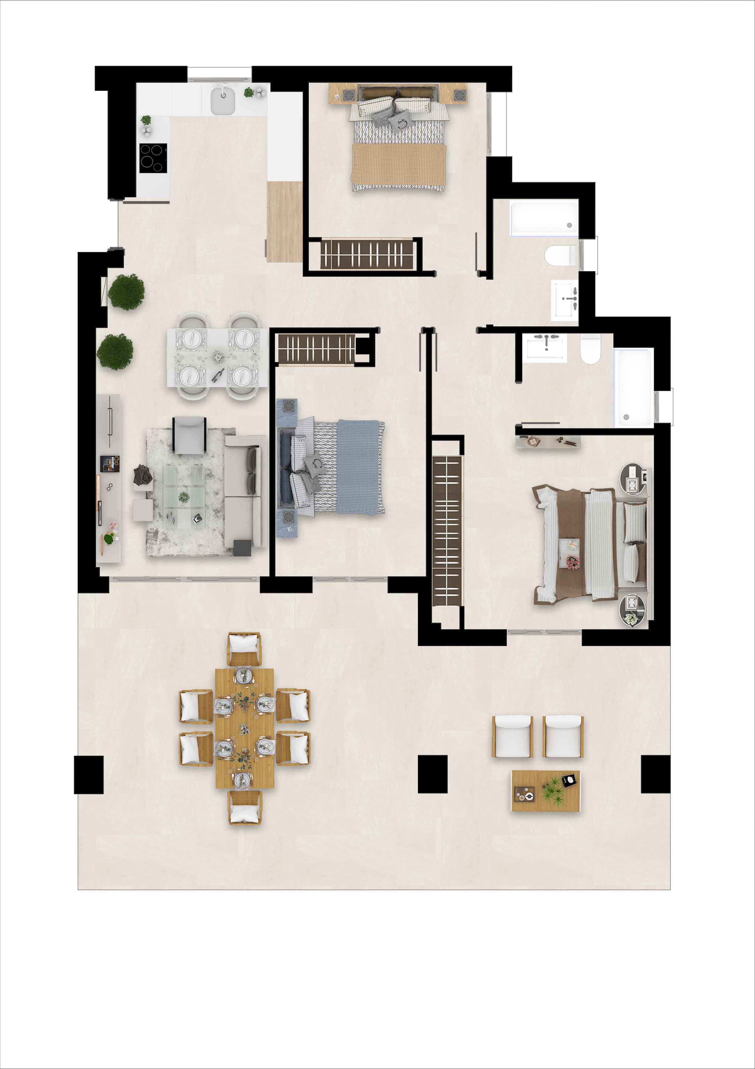 penthouse in Estepona — image 31