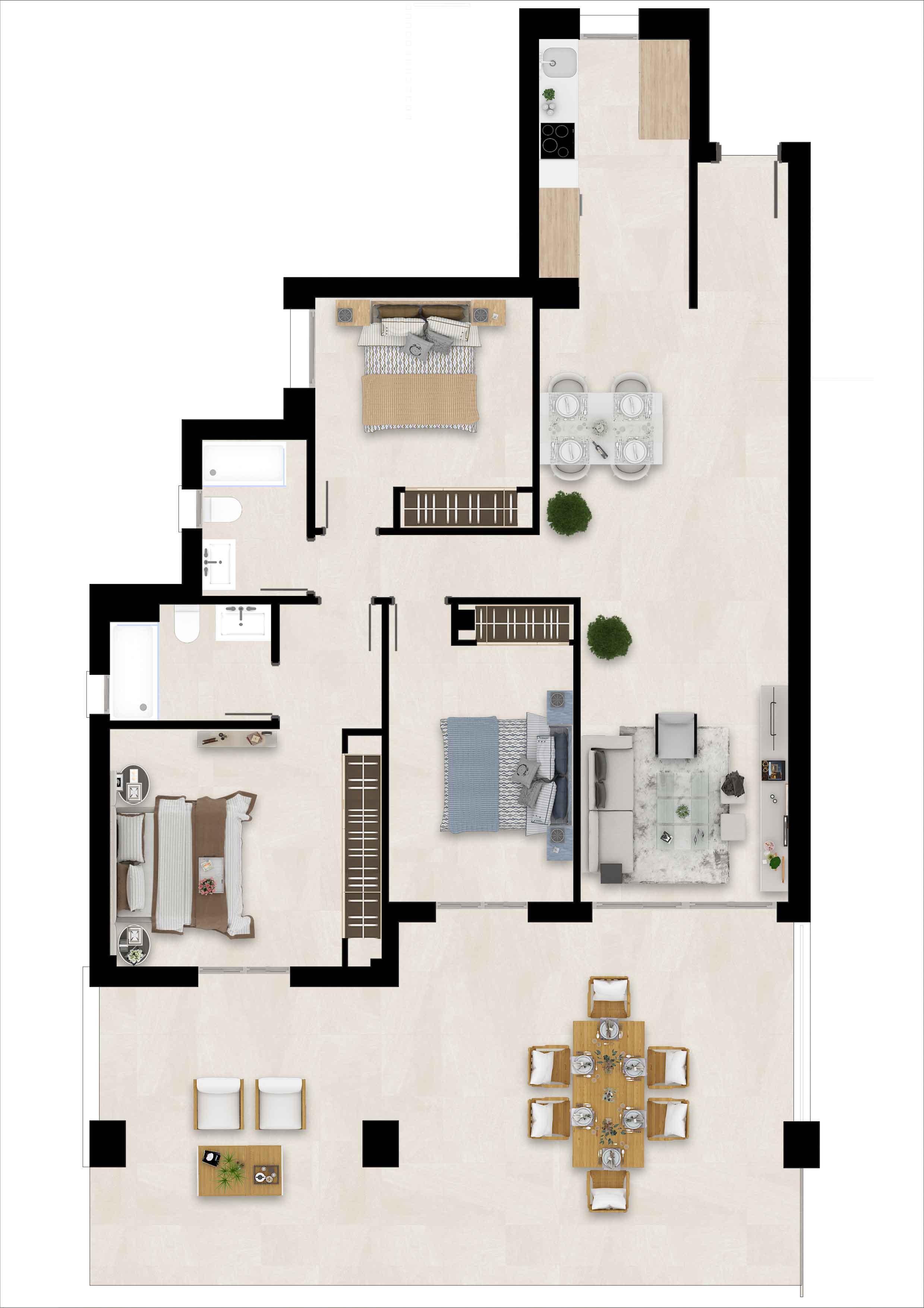 penthouse in Estepona — image 30