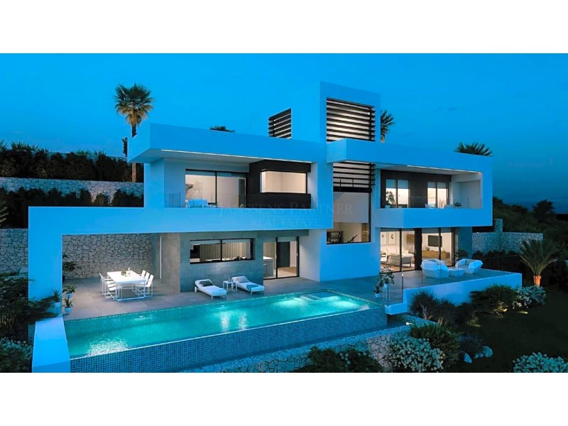 4 Schlafzimmer - Villa in Altea La Vella - Neubau