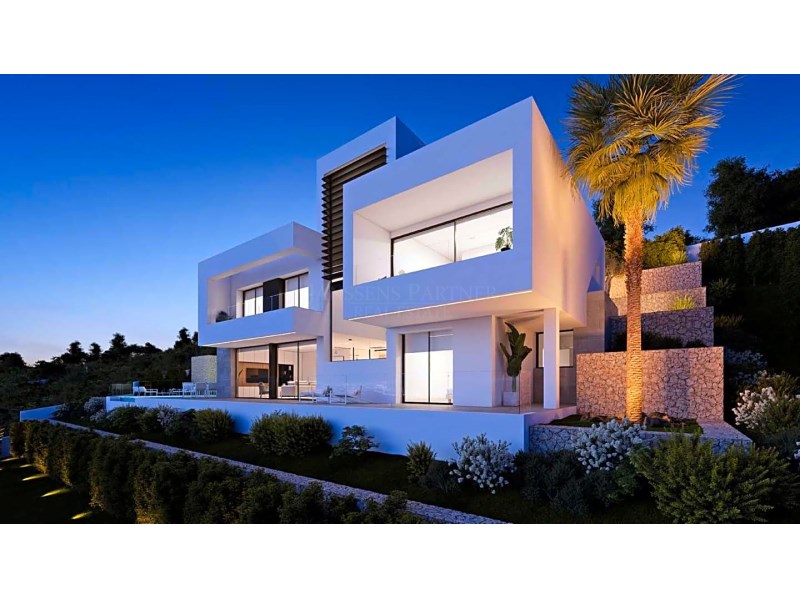 4 Schlafzimmer - Villa in Altea La Vella - Neubau
