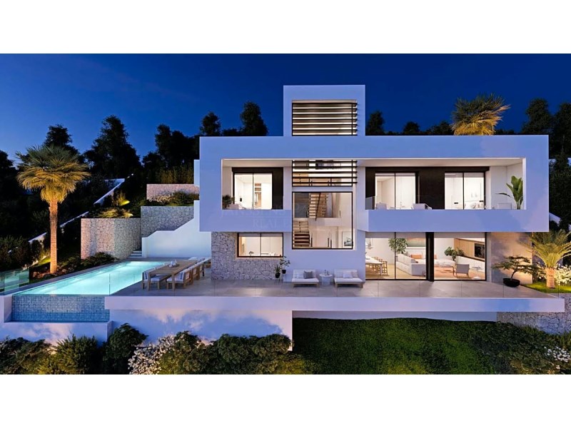 4 Schlafzimmer - Villa in Altea La Vella - Neubau