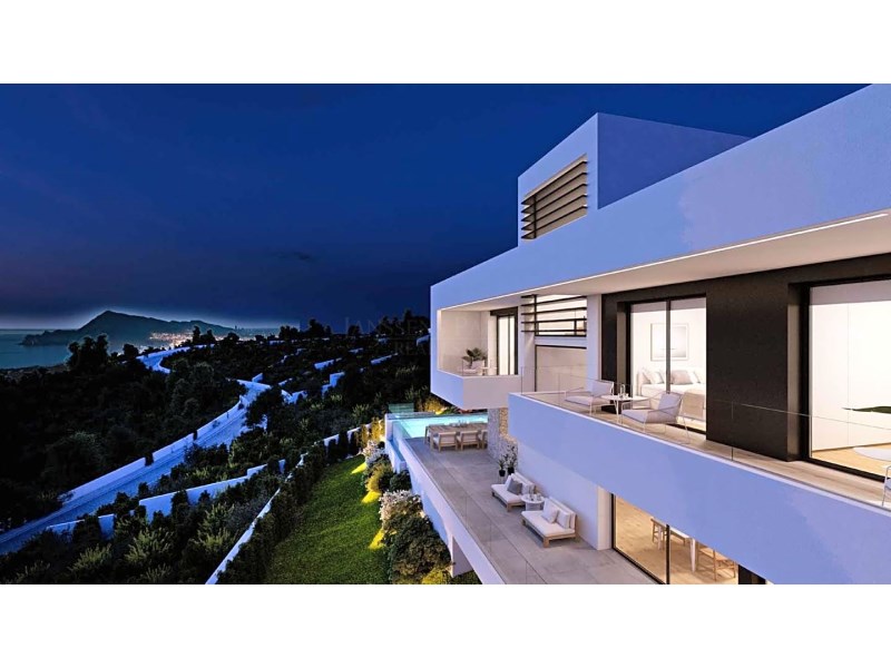 4 Schlafzimmer - Villa in Altea La Vella - Neubau