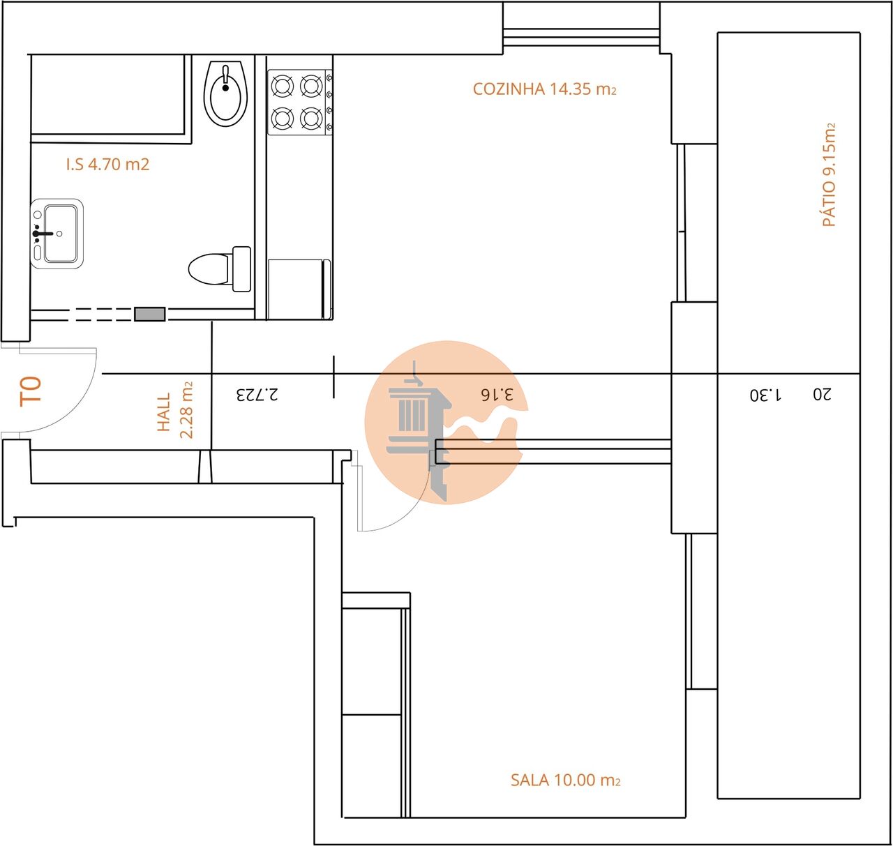 Apartment in Monte Gordo - view 1