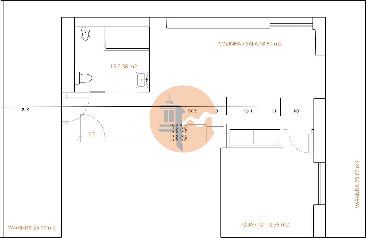 Apartment in Monte Gordo - view 1