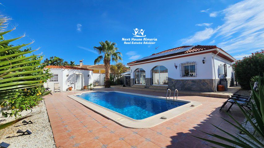 Detached Villa Partaloa Almería inland Spain