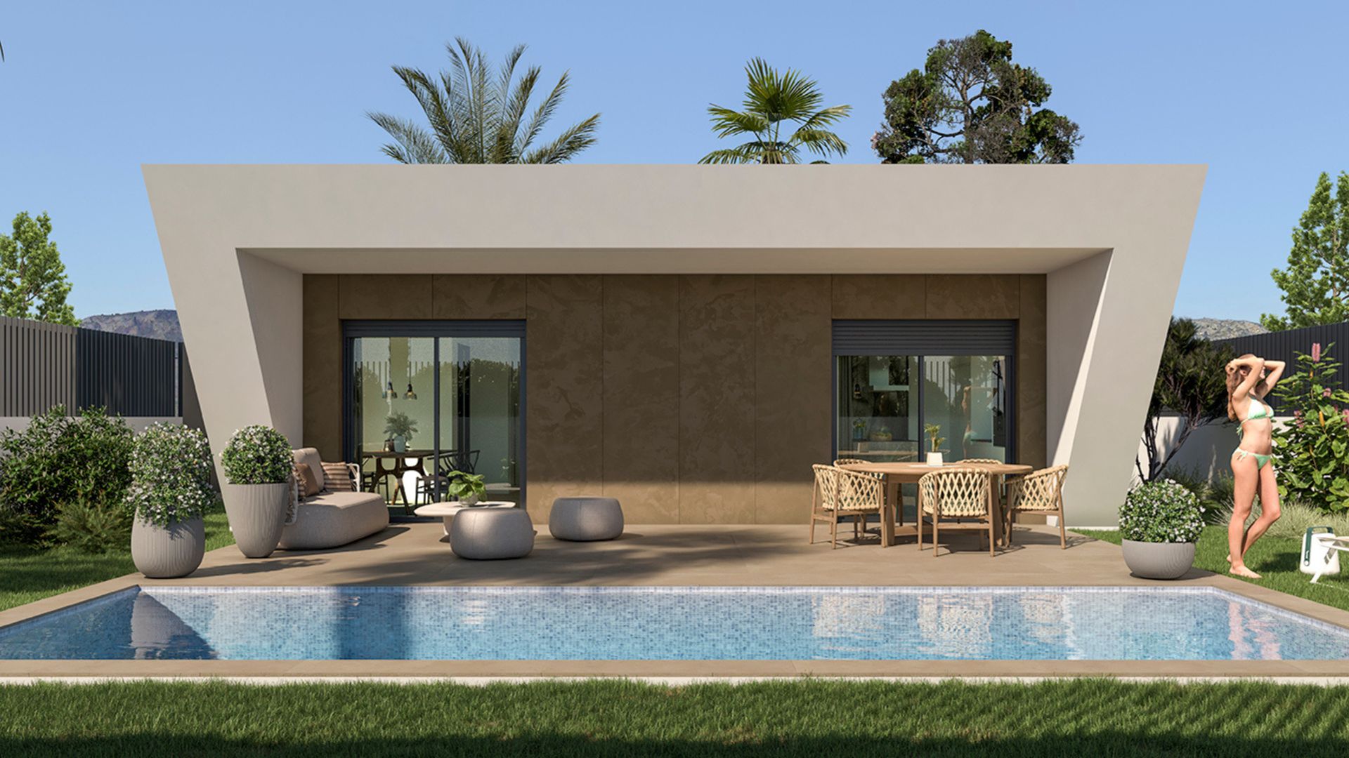 Detached Villa Hondon De Las Nieves costa Spain