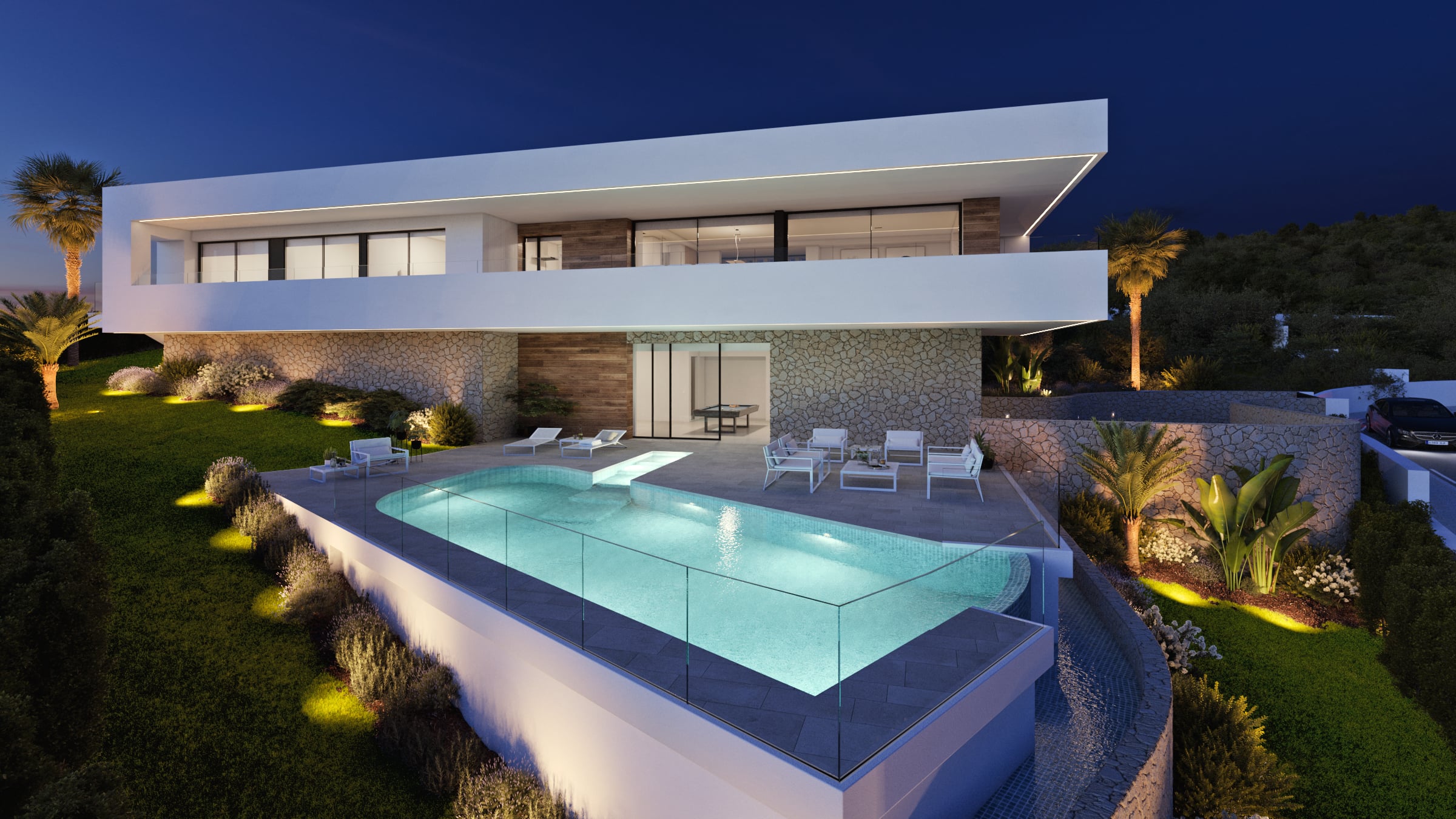 Detached Villa Cumbre Del Sol costa Spain