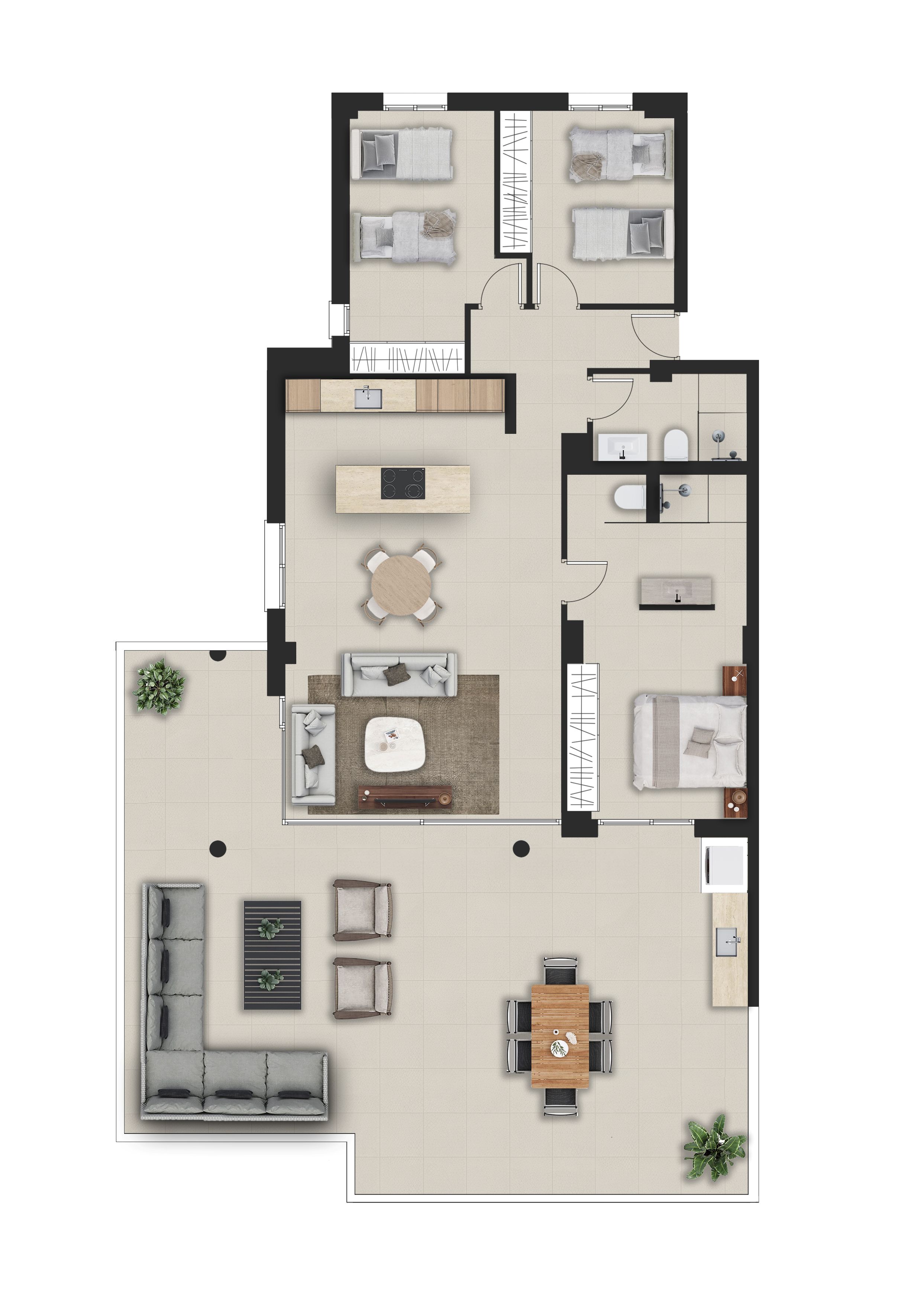 Apartamento en venta en La Sella