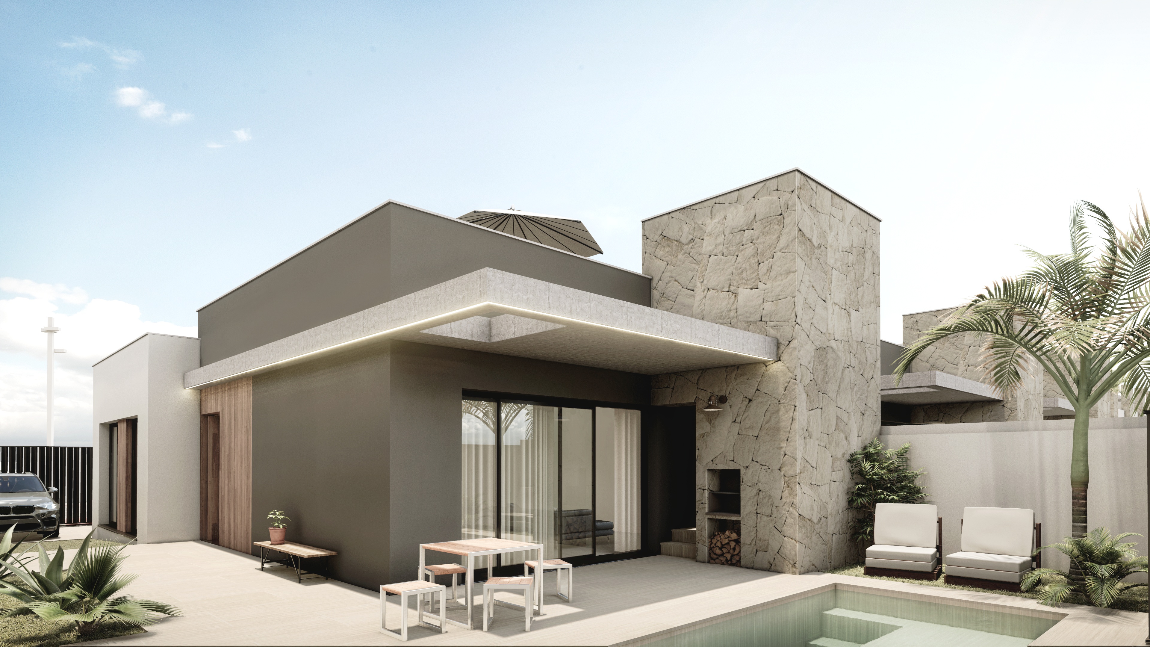 Detached Villa San Juan De Los Terreros costa Spain
