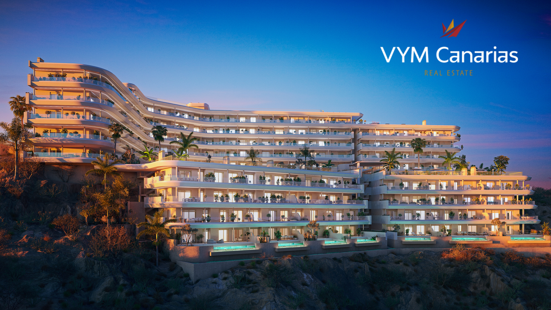 Apartment in Playa Paraiso - view 1