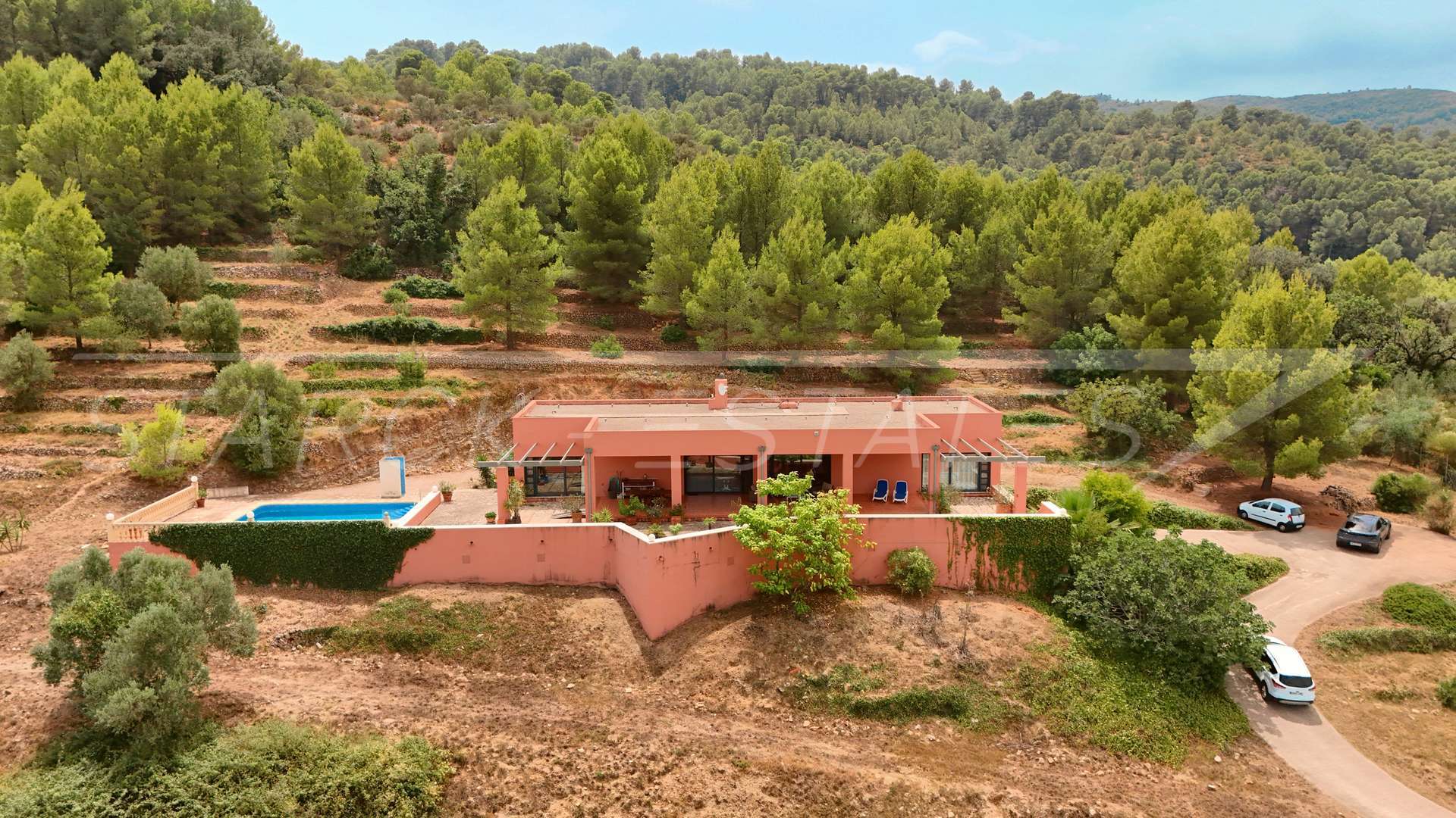 Finca met 2 Slaapkamers in Benidoleig met Panoramisch Uitzicht
